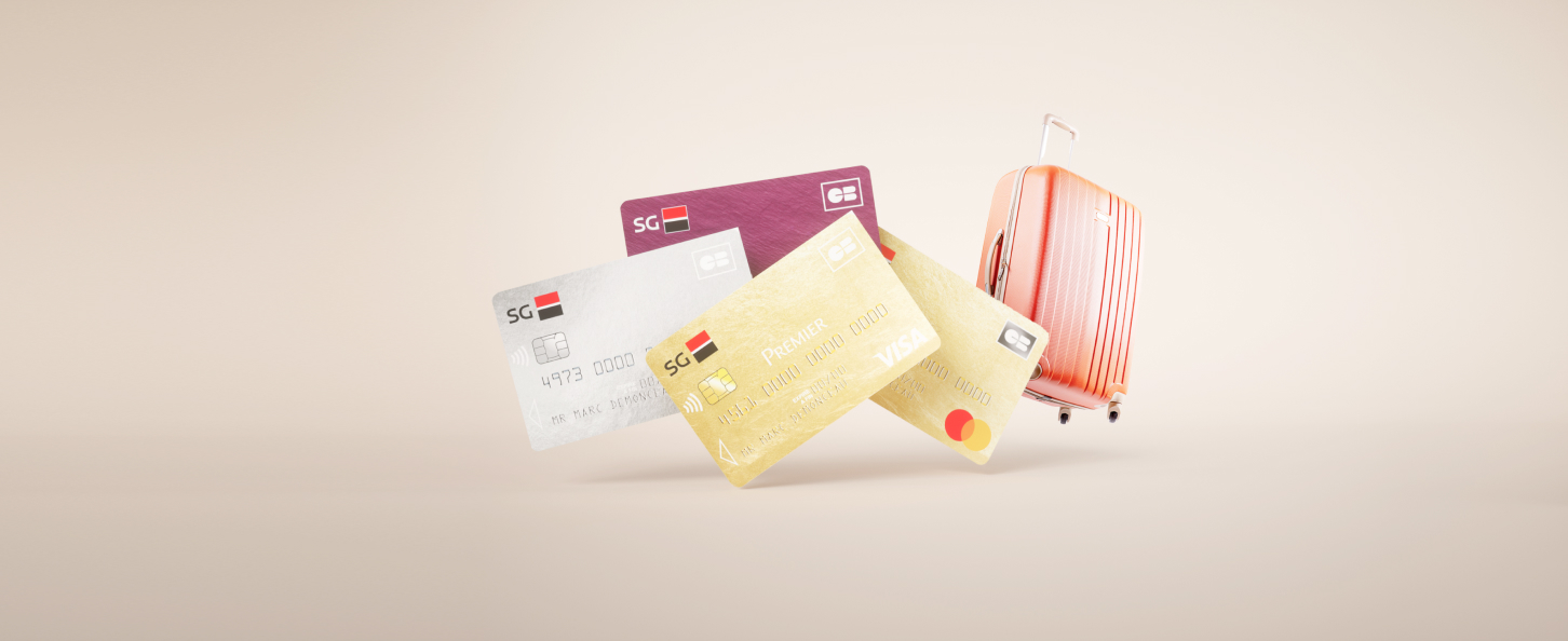 Cartes de crédit Société Générale pour simplifier vos paiements !